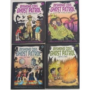 Lot Of 4 Books - Desmond Cole Ghost Patrol (4, 8, 10, 11) By  Andres Miedioso